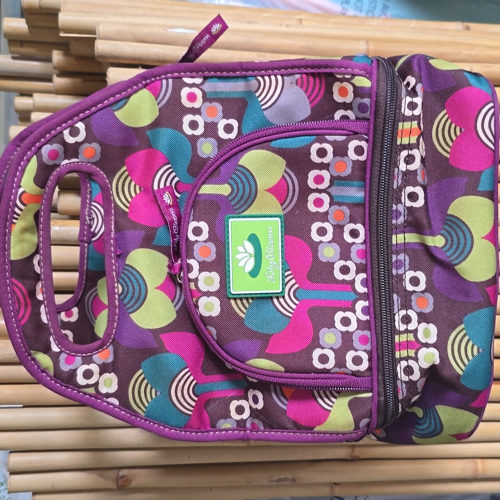 LILI BLOOM LUNCH BAG